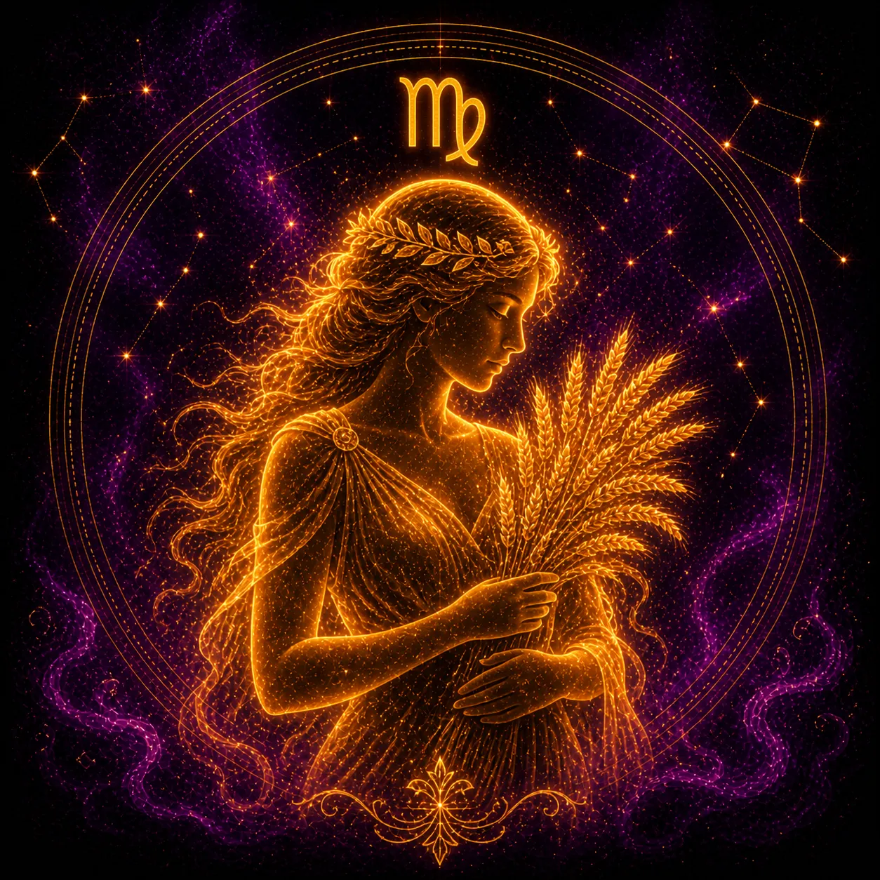 Signe astrologique Vierge